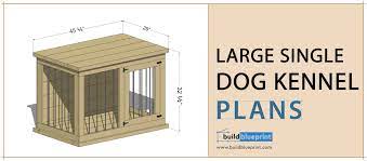 Single Dog Kennel Diy Plans Build