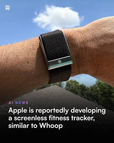 Apple is reportedly developing a new screenless fitness tracker designed to compete with Whoop. The device is still in early development and may not launch before 2028. Apple has already added Whoop-like
