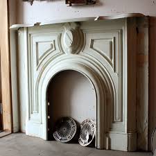 Delightful Antique Cast Iron Fireplace