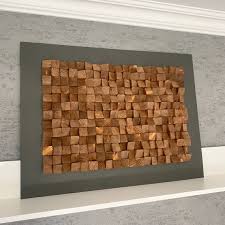 Wood Art Wood Picture Wood Mosaic Three