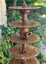 Antique Farm Disc To Amazing Water Fountain