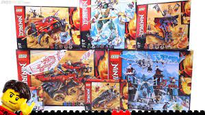 Builds ⏩ LEGO Ninjago Season 11 set compilation! 70671 to 70678 - YouTube