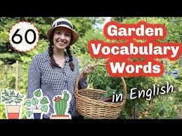 60 garden voary words advanced