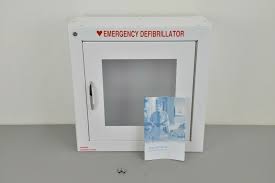 zoll aed emergency defibrillator wall