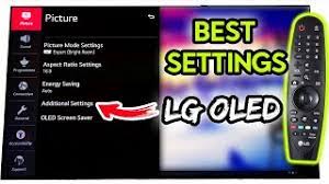 lg cx oled best color settings for