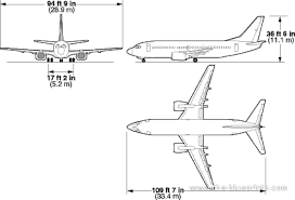 blueprints modern airplanes boeing