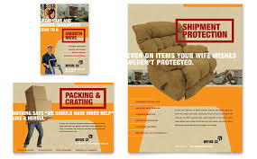 Movers Moving Company Flyer Ad Template Word Publisher