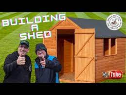 building a shed from b q you