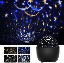 Kingwill Star Night Light Projector For Kids Starry Sky Projector Light With 360 Degree Rotating Color Changing Nursery Lamp For Baby
