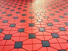 interlocking floor tiles