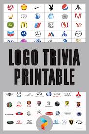 Perhaps it was the unique r. 10 Best Logo Trivia Printable Printablee Com