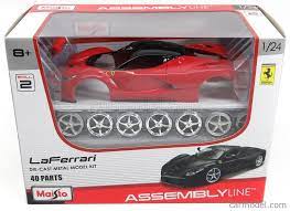 0 out of 5 stars, based on 0 reviews current price $61.99 $ 61. Maisto 39129red Kit Scale 1 24 Ferrari Laferrari 2013 Red Black