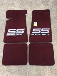 carpeted floor mats large gray monte