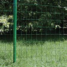 4 ft green steel fence u post