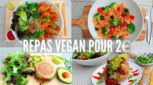 Vous trouverez des idées de recettes végétariennes pour tous les goûts : 4 Repas Vegan Pour Petit Budget 2 Youtube
