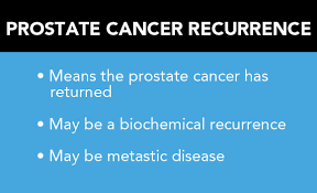 Hearing the doctor tell you that you've got cancer is undoubtedly one of the worst things you may experience. Recurrence Zero The End Of Prostate Cancer