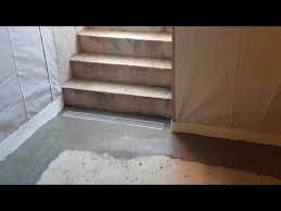 Basement Stairwell Drains Rockville