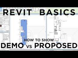 Revit Architecture How To Show Demo Vs
