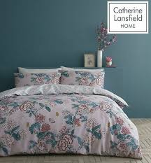 care duvet cover bedding set pink