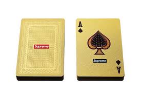 Both gods gain protected and ward. Supreme Gold Deck Of Cards Sneaker Freaker