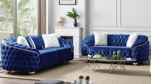 bursa tufted velvet living room set