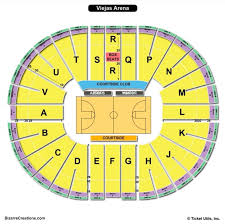 viejas arena seating charts views