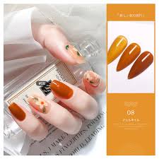 8ml trendy nail art polish durable thin