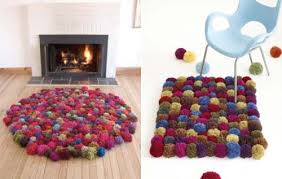 projects pom pom rugs handmade charlotte