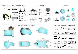 garden landscape design cad