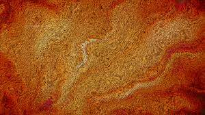 red and orange plush wool carpet texture