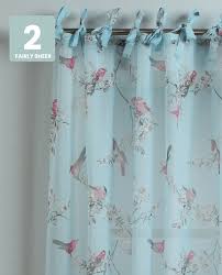 blossom duck egg tie top voile panel