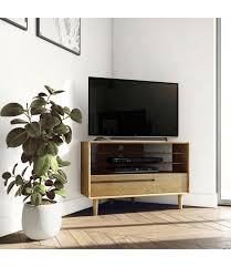 Homestyle Scandic Oak Corner Tv Unit