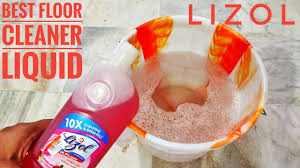 how to use lizol floor cleaner