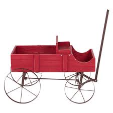 Decorative Buckboard Wagon Garden