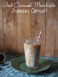 iced caramel macchiato recipe