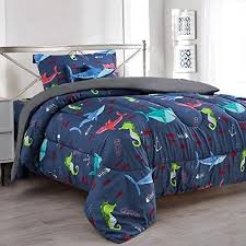Marine Boys Kids Comforter Bedding Set