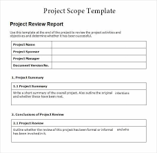 3 Free Project Scope Statement Templates Word Excel Sheet Pdf