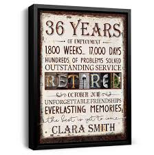personalized retirement gift