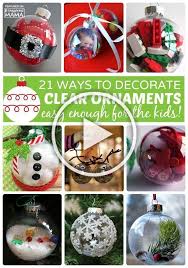 21 homemade ornaments using
