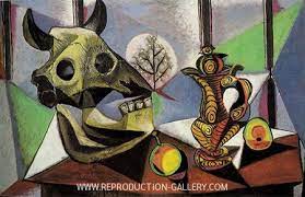 Drawings art painting cubist artist inspiration picasso famous paintings painting still life artwork picasso art art pablo picasso | still life, 1908 Still Life With Bulls Head 1939 Painting By Pablo Picasso