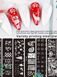 nail art sting plates pp collection