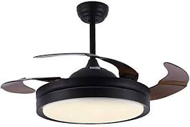 Shop ceiling fans online or locate a dealer near you! Bella Depot Black Small Ceiling Fan With Lights Led Remote Control 36 Foldable Ceiling Fan For Ceiling Fan With Light Ceiling Fan Contemporary Ceiling Fans
