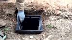 french drain catch basin