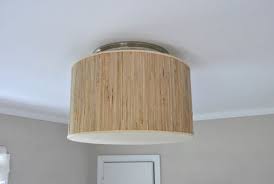 Making A Ceiling Light With A Diffuser From A Lamp Shade Young House Love