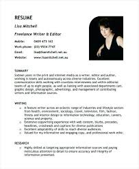 Writing Job Resume Freelance Writer Resume Write A Resume With