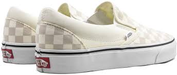 The vans checker print, a trend which has far exceeded the typically brief lifespan of hollywood fashions, has almost become this millennium's leopard print vans has capitalized on the hype; Amazon Com Vans Unisex Slip On Checkerboard Classic White True White Womens Fashion Sneakers