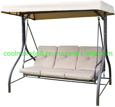 New Outdoor Swing Chair With Canopy Top