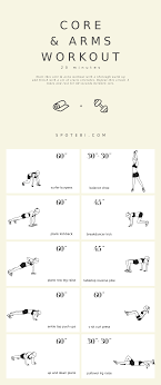 20 Minute Core Arms Workout