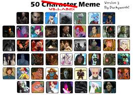 50 Villains Meme Part 3 by Duckyworth on DeviantArt via Relatably.com