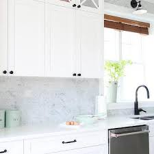 6 ideas to use matte black in the kitchen. White Cabinets With Matte Black Hardware Design Ideas